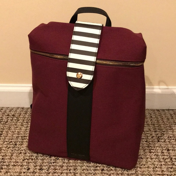 henri bendel limited edition canvas backpack